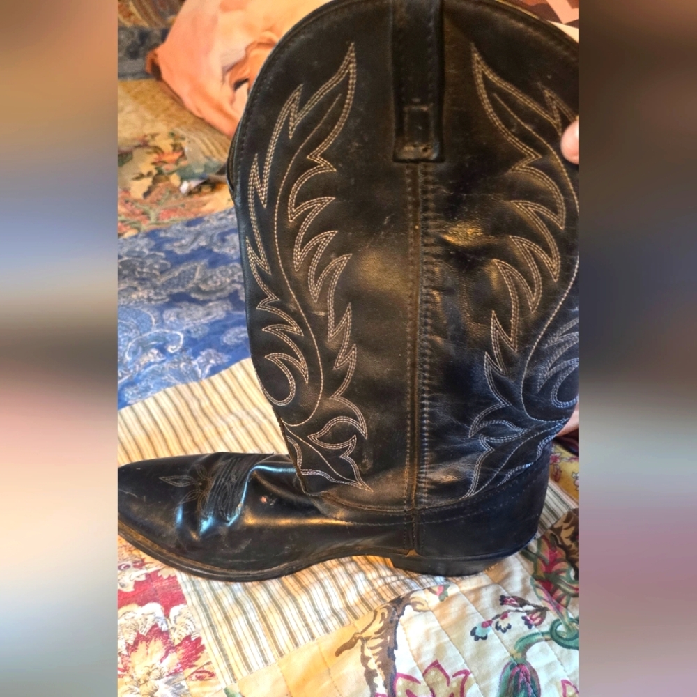 Laredo Black Western Boots for Women